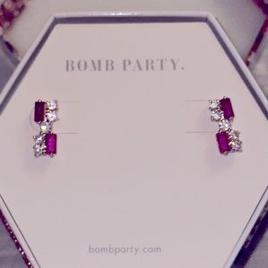 BP july earrings (rose gold)